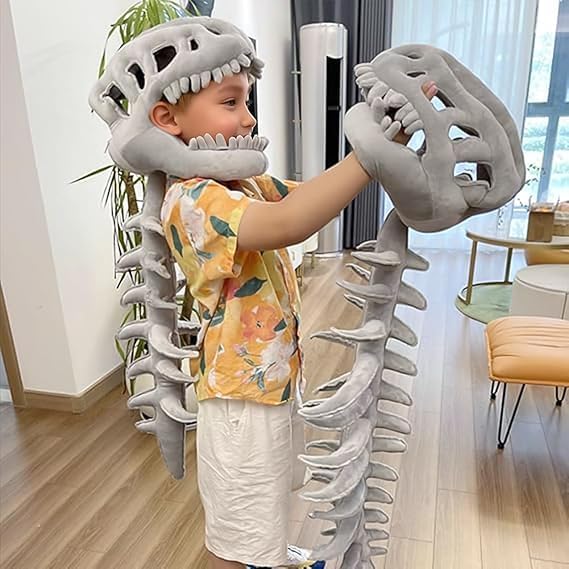 Realistic Dinosaur Skeleton Costume