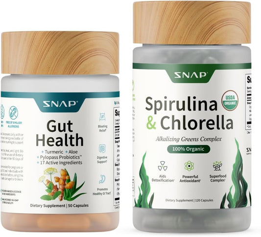 Gut Health - Spirulina & Chlorella