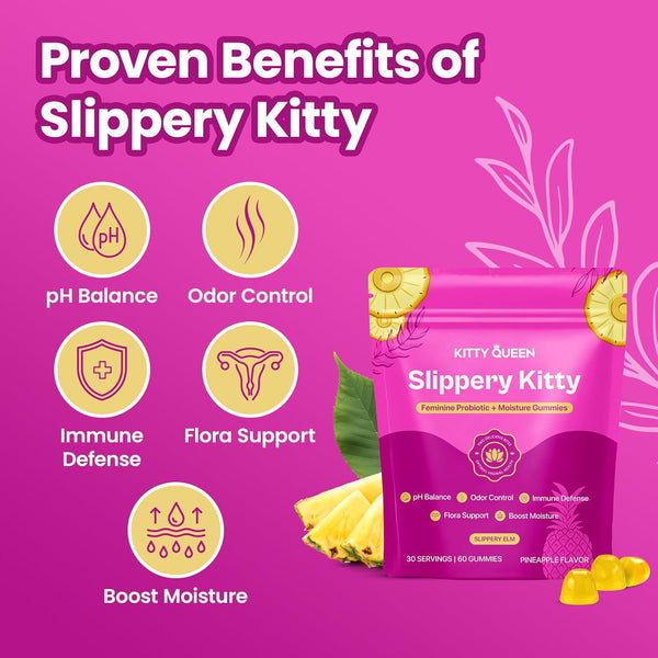 Slippery Kitty Probiotic Gummies