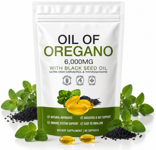 Oil of Oregano Softgels with Black Seed Oil